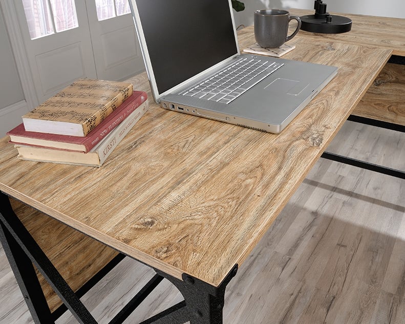 Steel River L-Shaped Desk