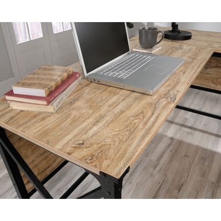 Steel River L-Shaped Desk