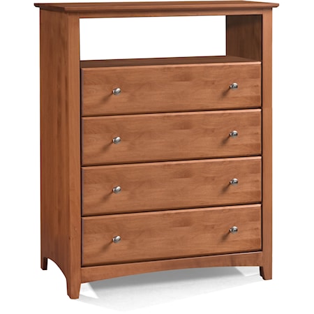 4 Drawer Combo Chest