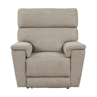 Casual Power Wallsaver Recliner with Power Headrests and Lumbar