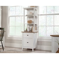 Farmhouse Storage Tower Cabinet with Storage Drawers