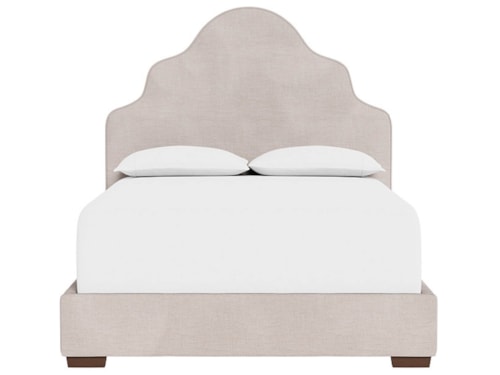 Sagamore Hill Queen Upholstered Arch Bed