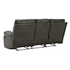 Michael Alan Select Willamen Reclining Sofa with Drop Down Table