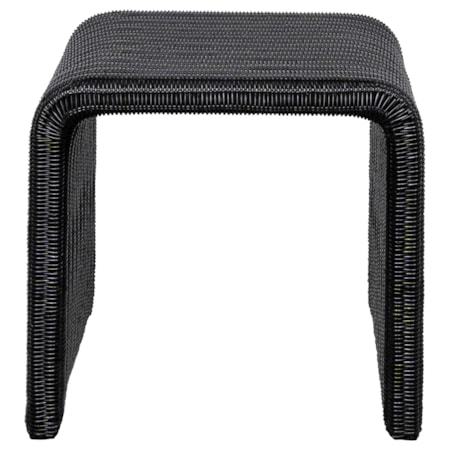 Cahya Woven Rattan End Table