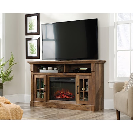 Fireplace TV Credenza