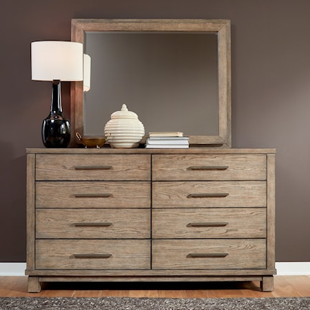 Dresser Mirror Set