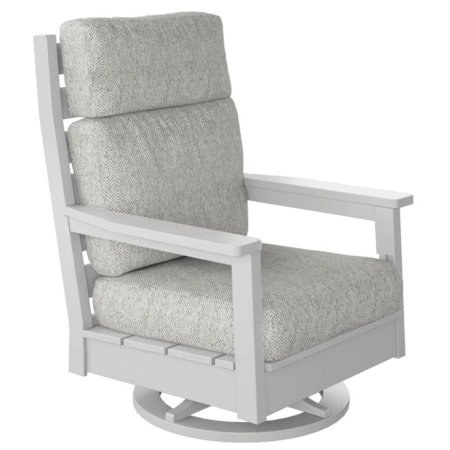 High-Back Swivel Rocker