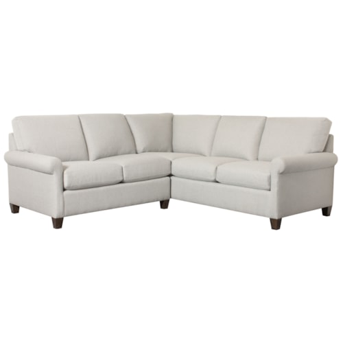 Casual Right-Facing 2-Piece Sectional