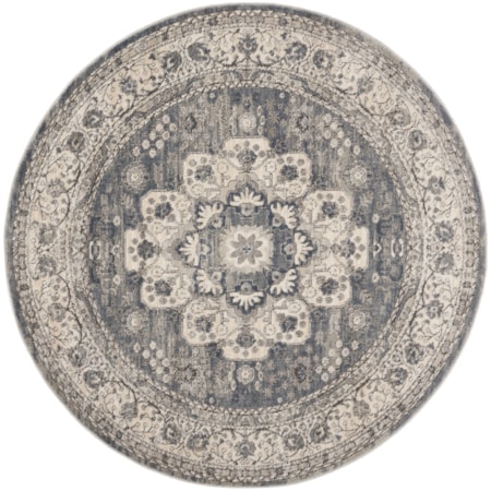 5'3" Round  Rug