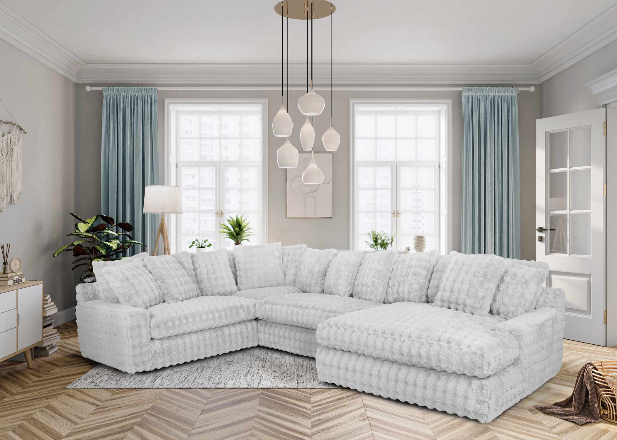 Springfield & Company 878 Angel 4-Piece Sectional Sofa