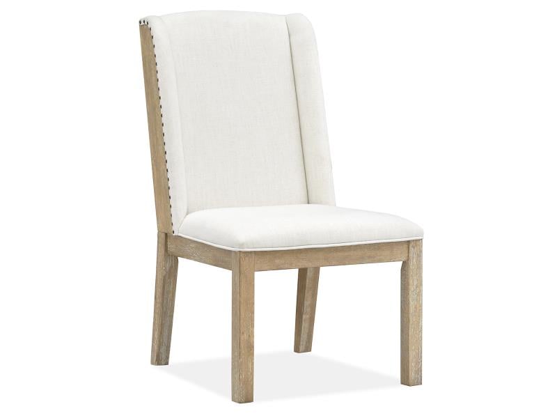 Farmhouse upholstered dining chairs hot sale