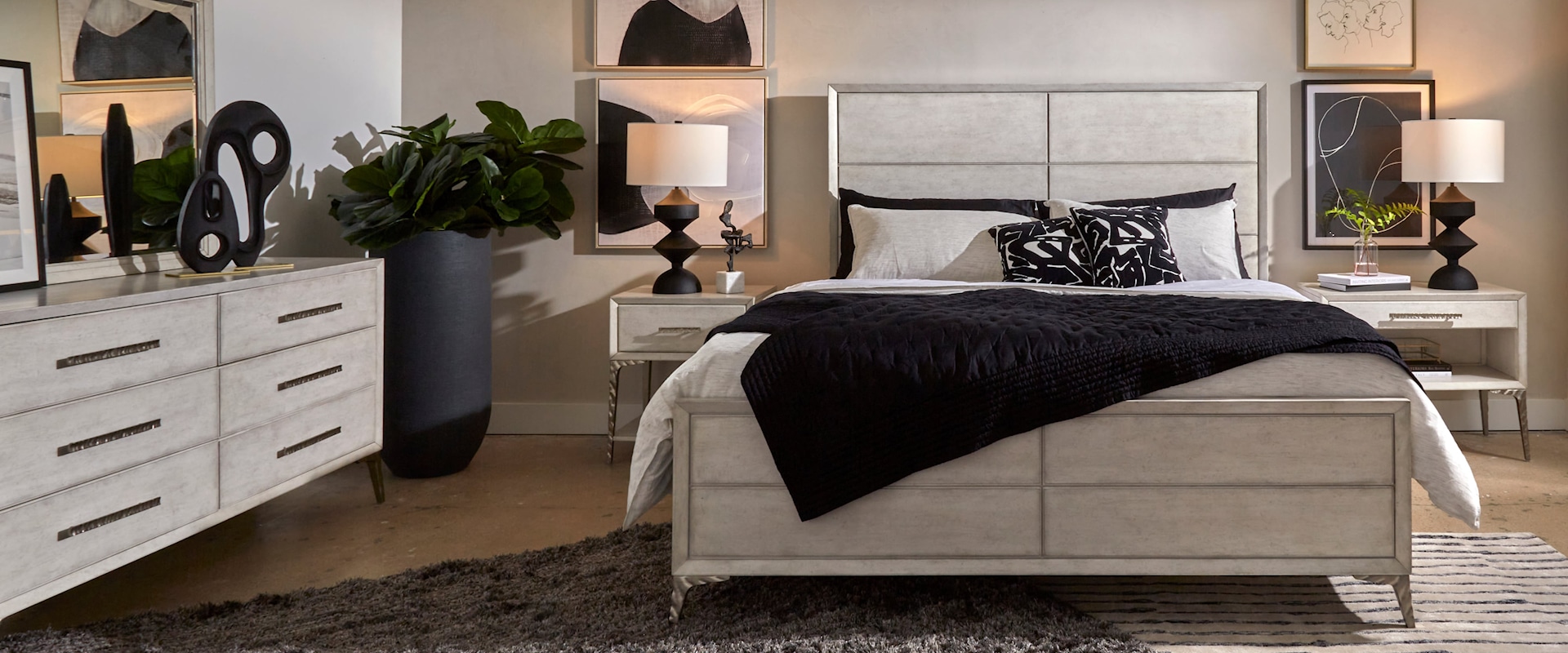 Contemporary 5-Piece Queen Bedroom Set 