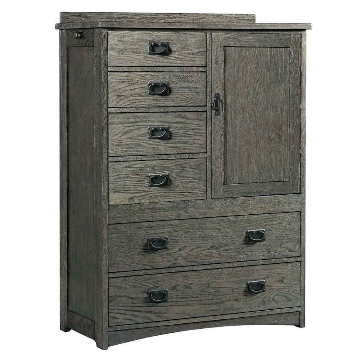 Intercon Oak Park Chest of Drawers with Door