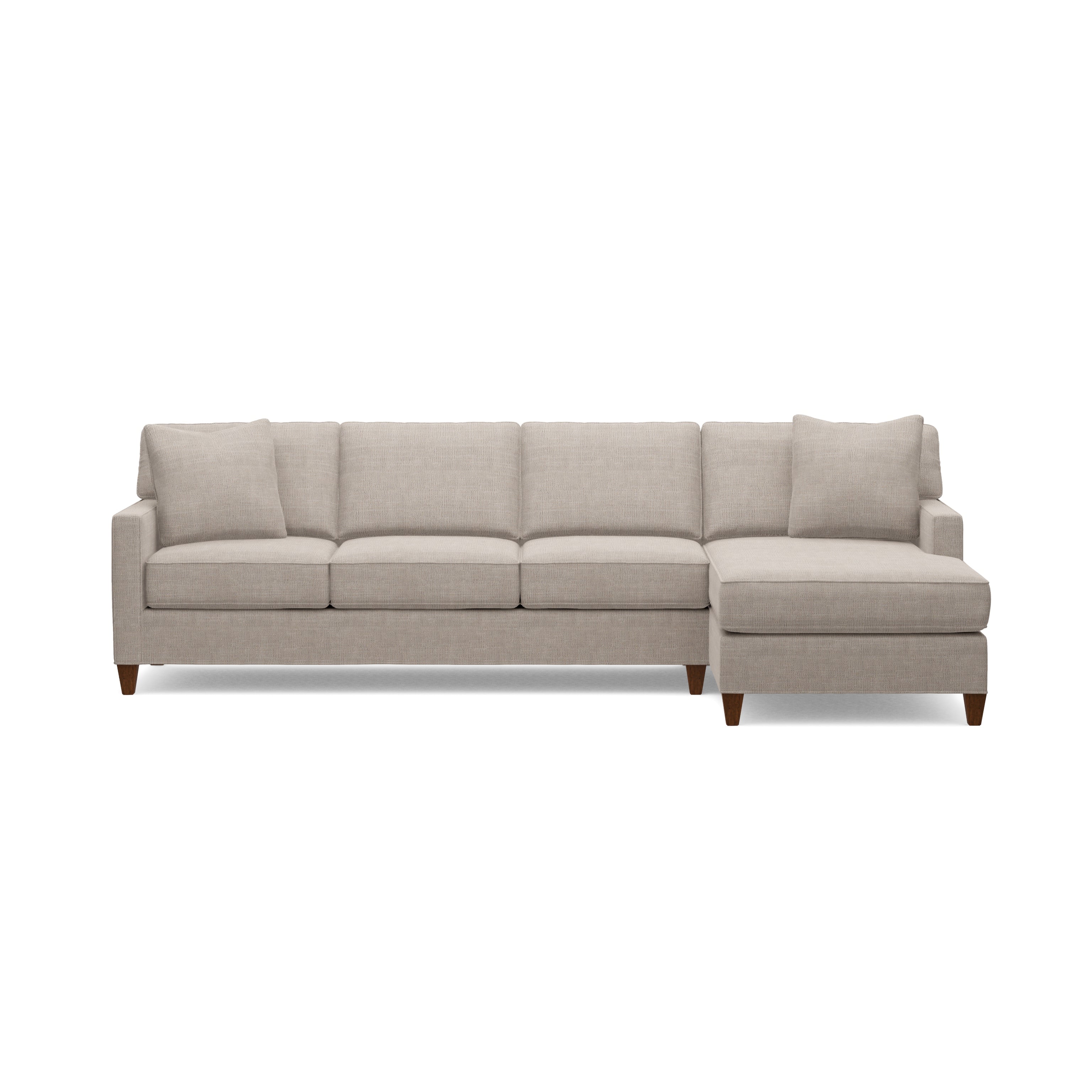 2-Piece Sectional Chaise Sofa