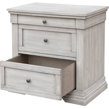 3-Drawer Nightstand