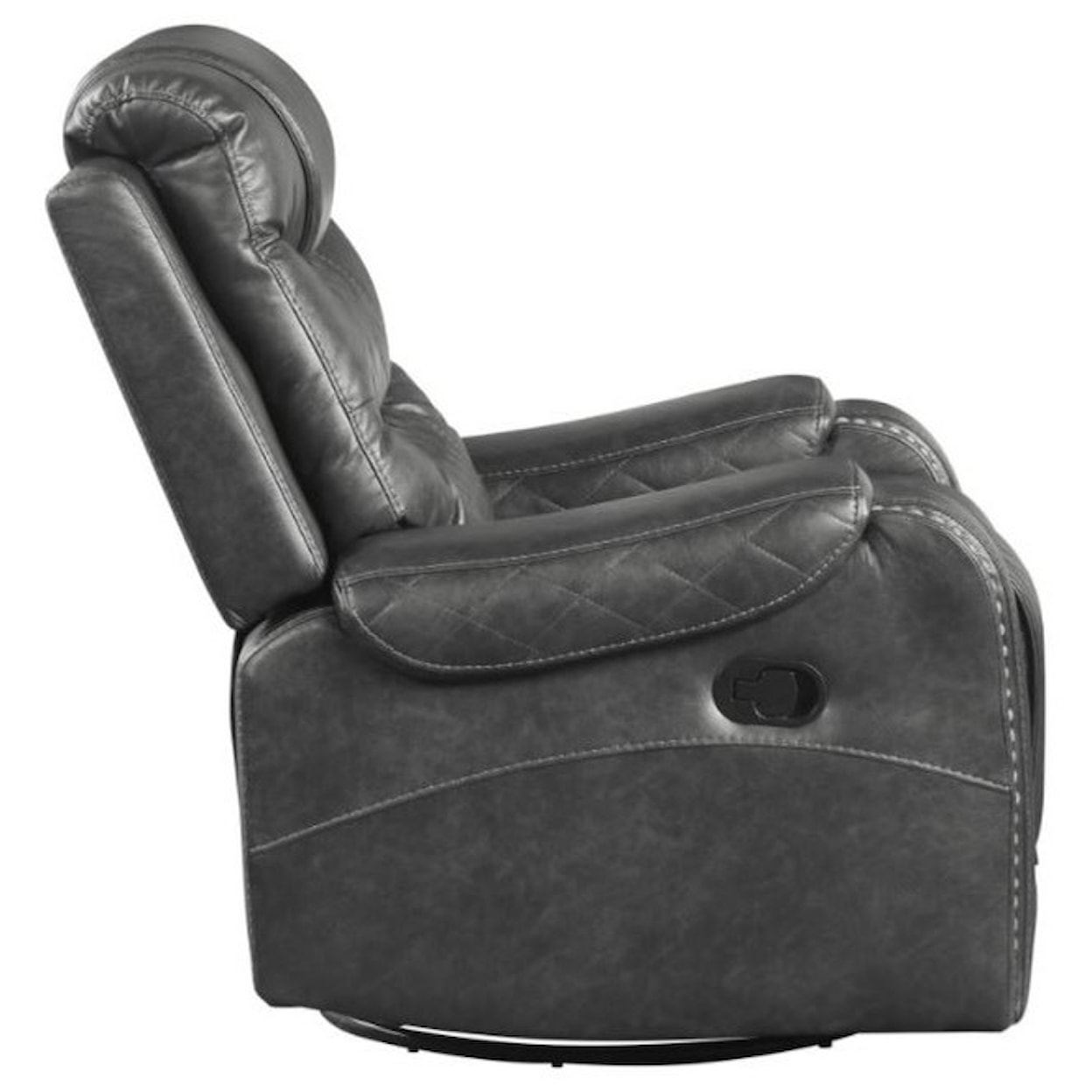 Homelegance Putnam Swivel Glider Reclining Chair