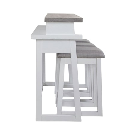 4-Piece Occasional Console Table Set