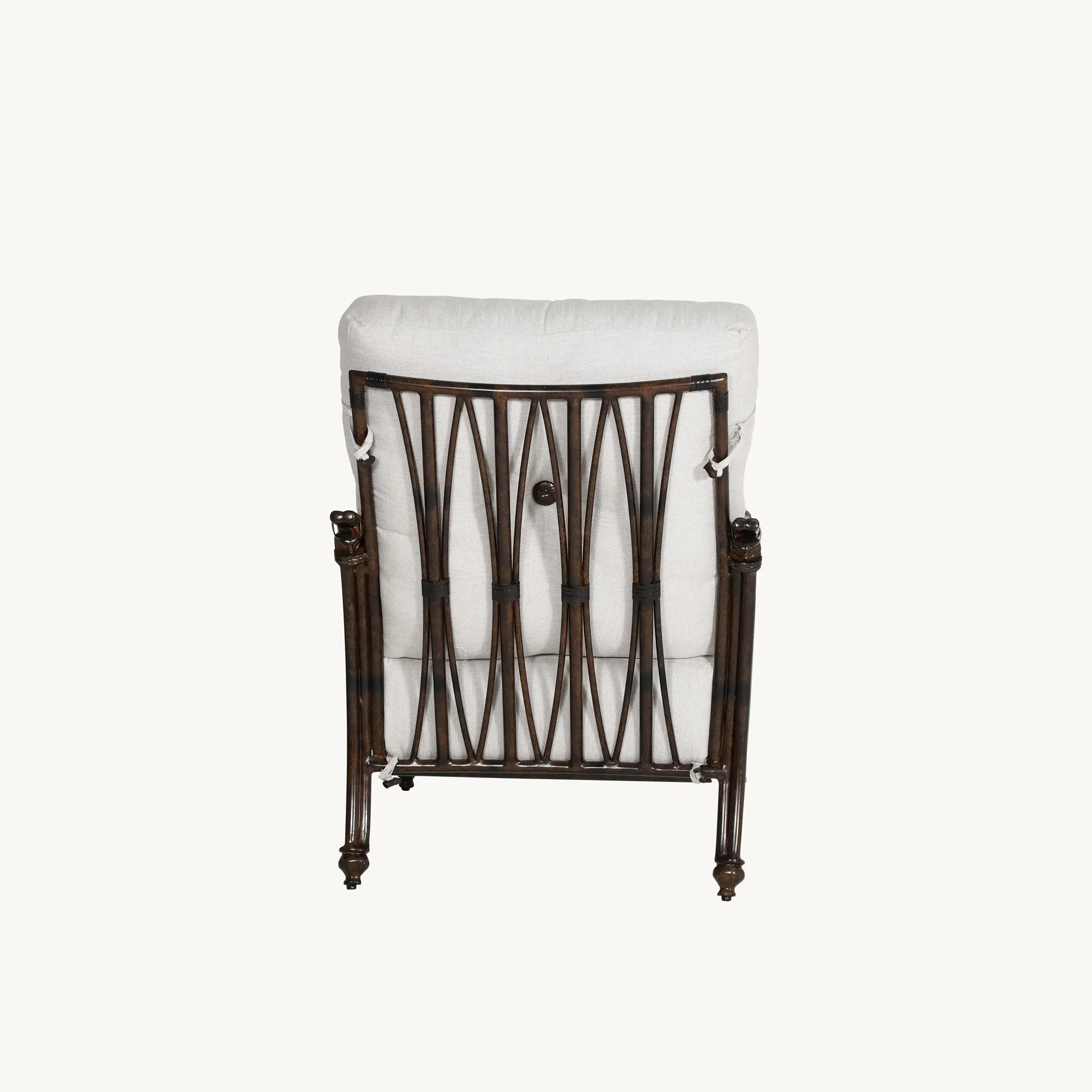 Cushioned Lounge Chair w/Accent Pillow