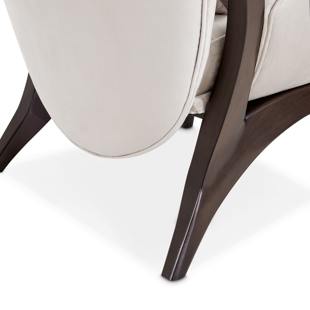 Michael Amini Camellia Field Velvet Accent Chair