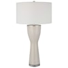 Uttermost Amphora Amphora Off-White Glaze Table Lamp