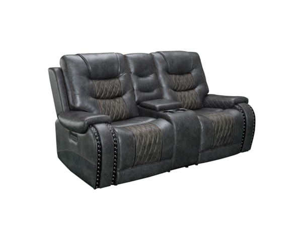 Power Reclining Sofa and Loveseat Set