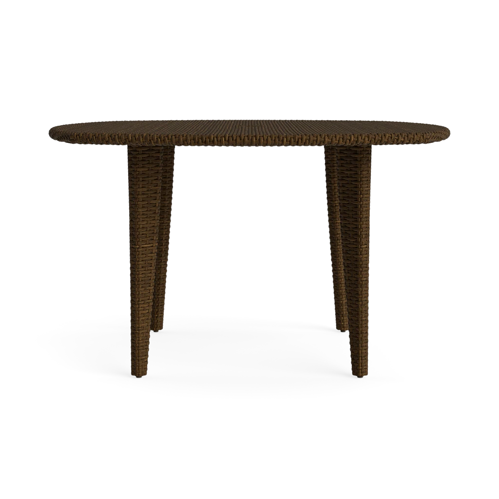 48" Sq. Wicker Dining Table w/Umbrella Hole