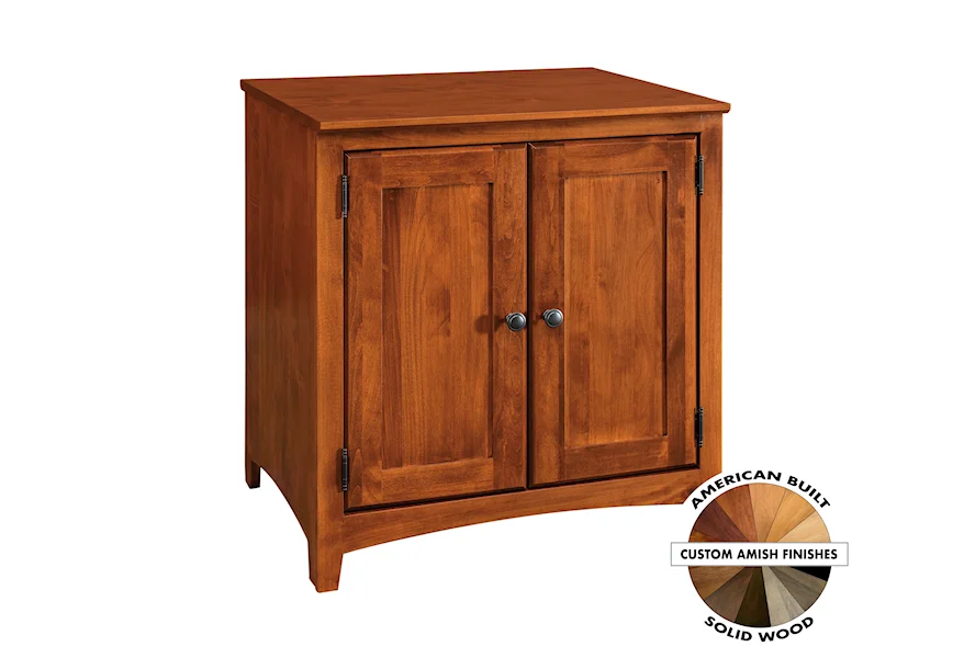 Home Office 2 Door Cabinet by Archbold Furniture at Esprit Decor Home Furnishings