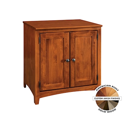 Archbold Furniture Home Office 2 Door Cabinet