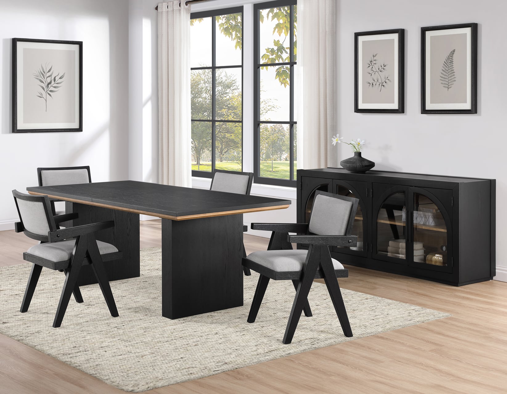 Steve Silver Magnolia Dining Arm Chair