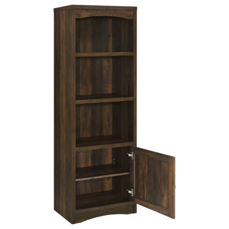 Laughlin 3-shelf Media Tower Pine