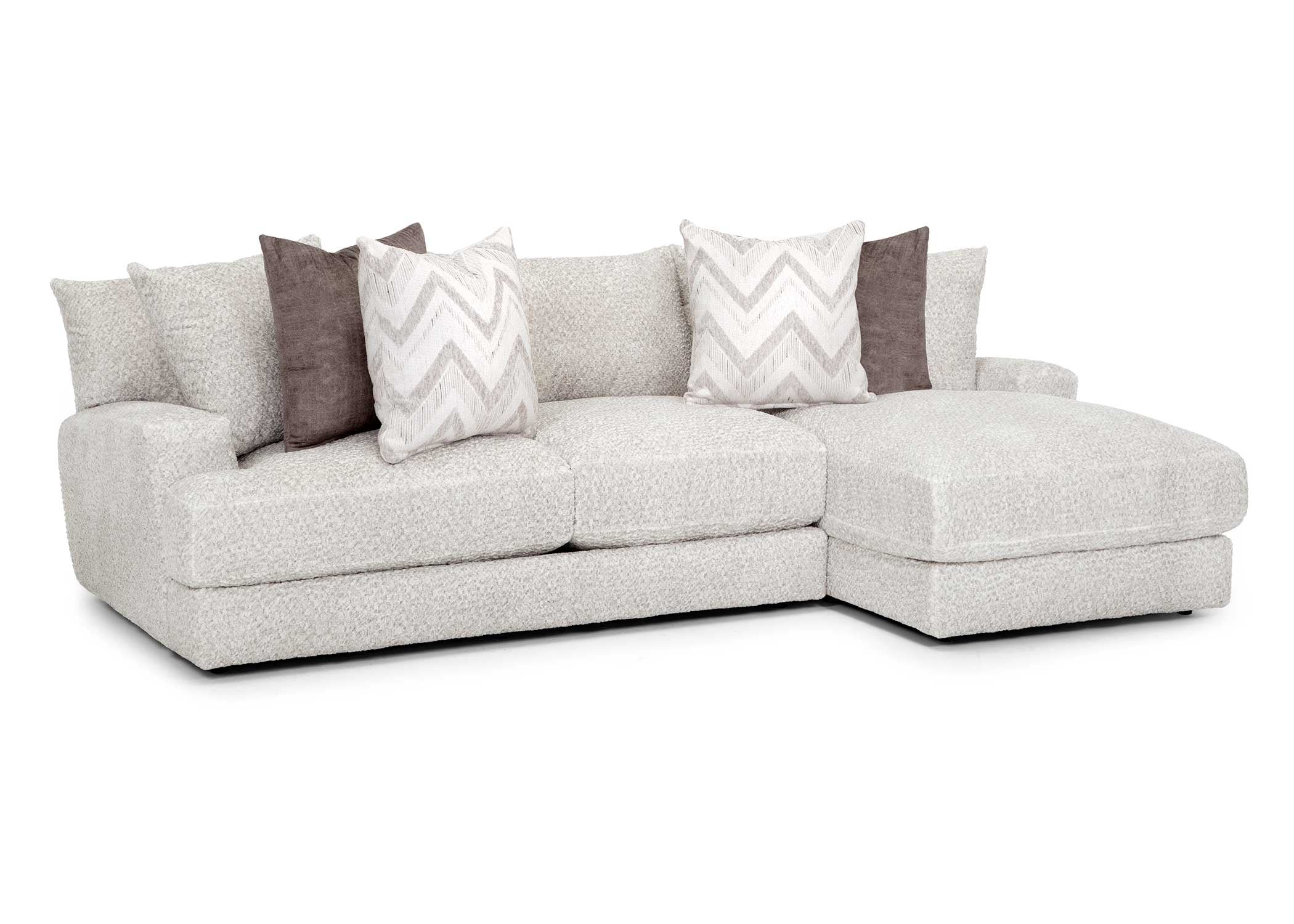 2-Piece Modular Sectional with Chaise