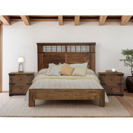 Queen Platform Bed