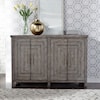 Liberty Furniture Modern Farmhouse 4-Door Buffet