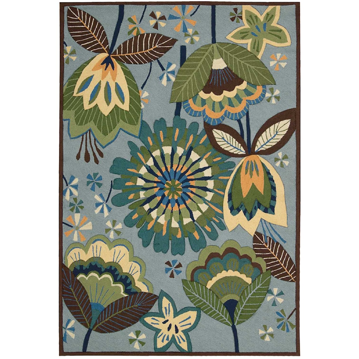 Nourison Fantasy 5' x 7'6"  Rug