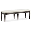 Magnussen Home Calistoga Dining Upholstered Storage Bench 