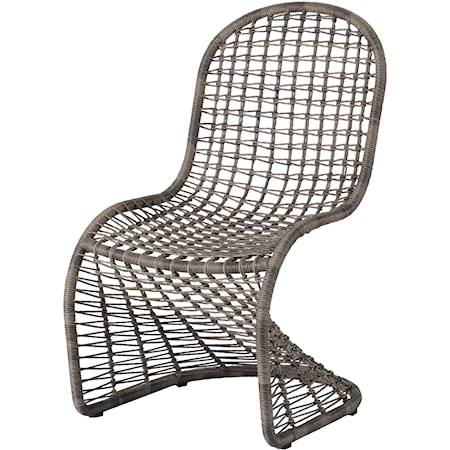 Coastal Outdoor Dining Side Chair