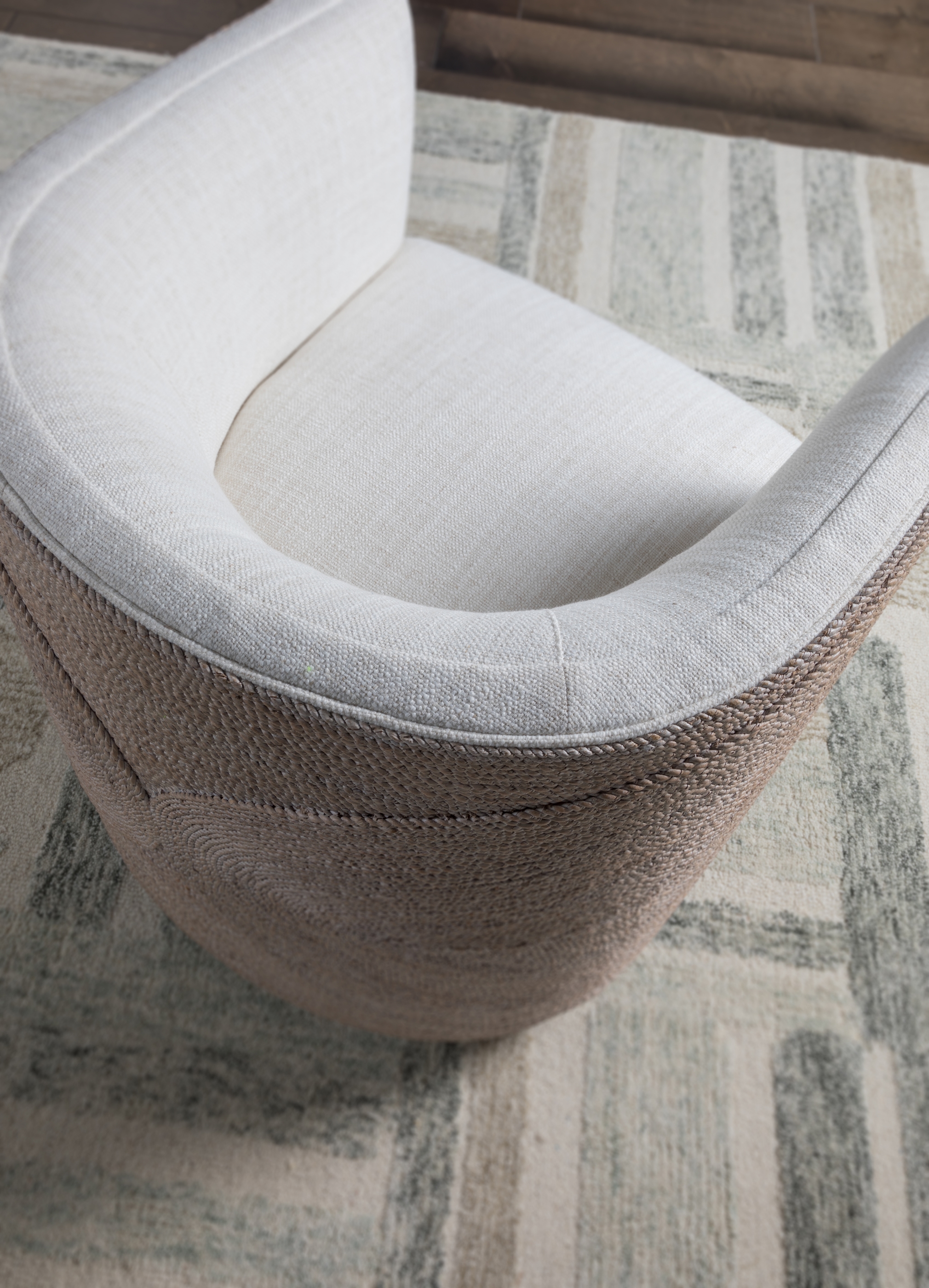Artistica Artistica Upholstery Woven Swivel Chair