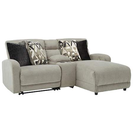 3-Piece Power Recl Sectional with Chaise