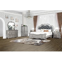 Traditional 4-Piece Queen Bedroom Set