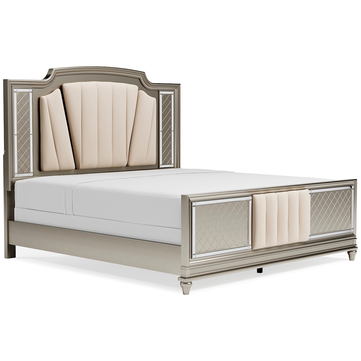 Signature Design by Ashley Chevanna King Upholstered Panel Bed