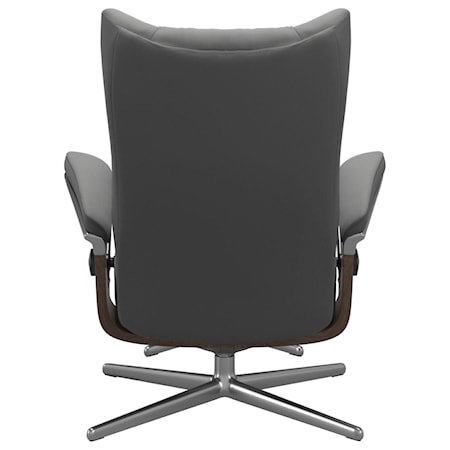 Medium Reclining Chair with Cross Base