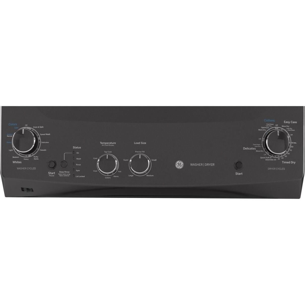 GE Appliances Laundry Combination Washer Gas Dryer