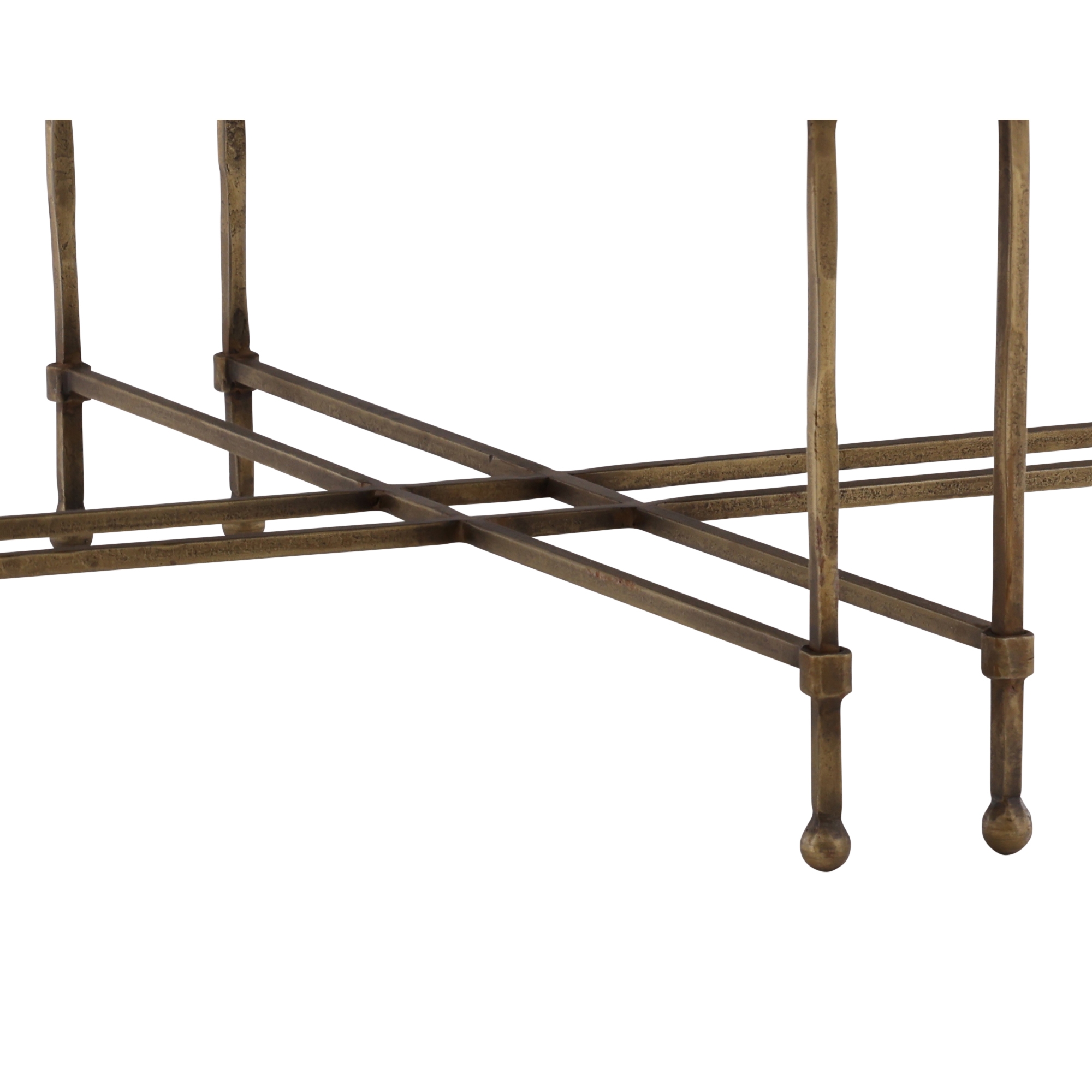 Furniture Classics Furniture Classics Oval Coffee Table with Marble Top