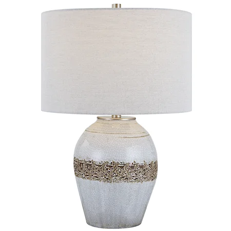 Poul Crackled Table Lamp