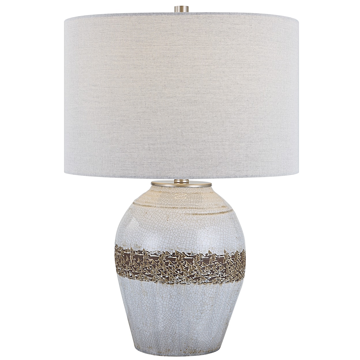 Uttermost Poul Poul Crackled Table Lamp