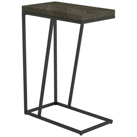 Sergio C-Shaped Sofa Side Table