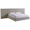 Universal Modern Decker King Bed w/ Wall Panels