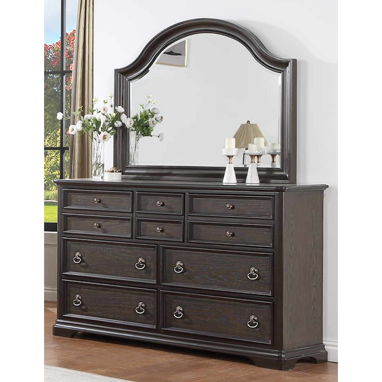 Crown Mark Duke 7-Drawer Dresser