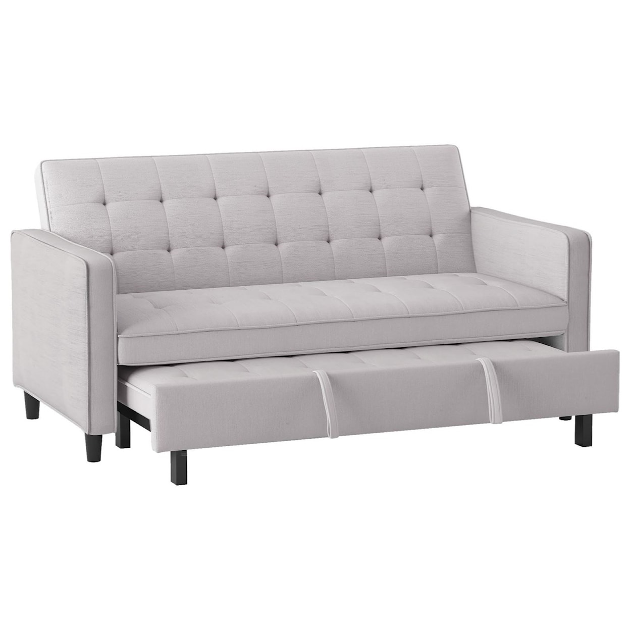 Homelegance  Convertible Studio Sofa with Pull-out Bed