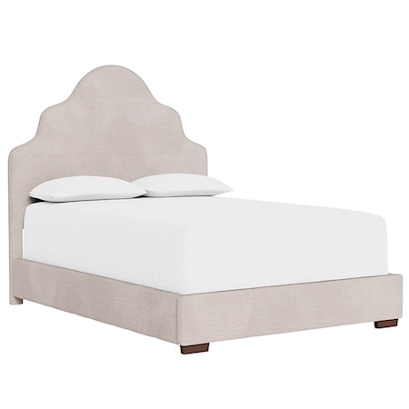 Sagamore Hill Full Upholstered Arch Bed